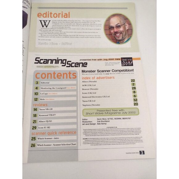 Short Wave Magazine Scanning Scene Extra July 2002 UK Scanner Amateur Radio - Picture 2 of 6
